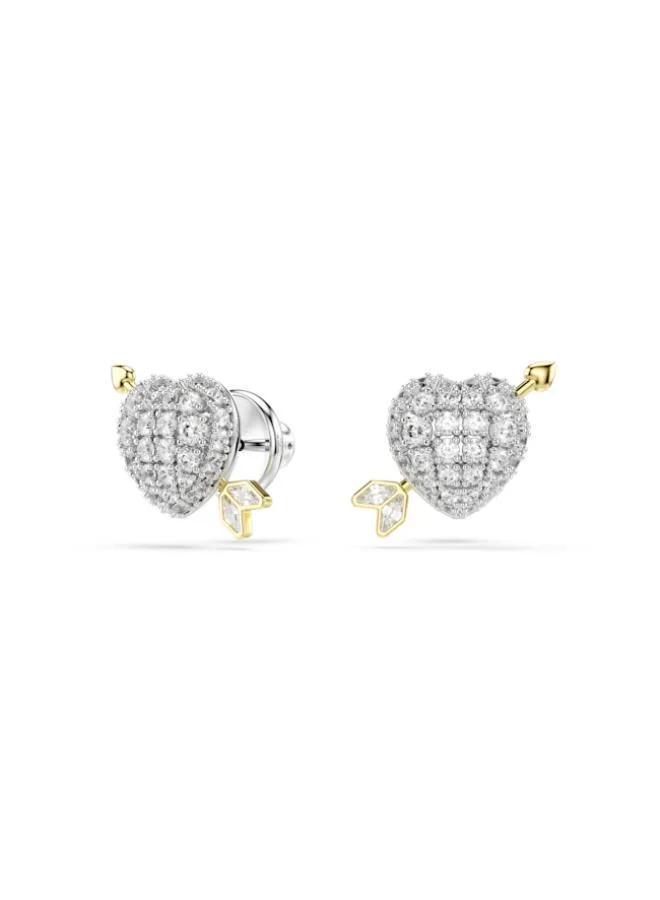 SWAROVSKI Idyllia White Crystal Mixed Plating Stud Earrings